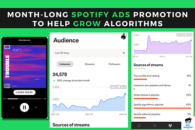 Spotify Algorithmic Promotion With Ads - Marketing