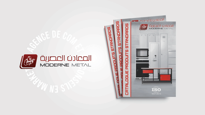 Catalogue produits — Moderne Métal - Diseño Gráfico