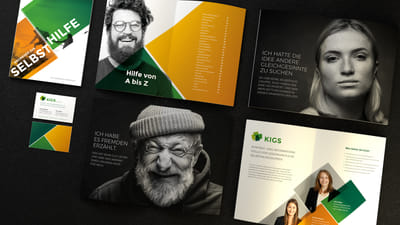 CD + Imagebrochure Kigs - Grafikdesign