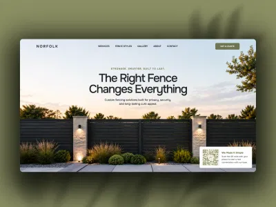 Norfolk Fence Contractors - Website Creation