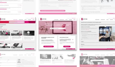 NXT-Pro: een platform voor opleidingen - Website Creatie