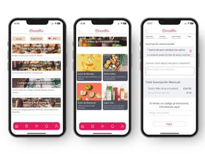 App Breadflix - Aplicación Web