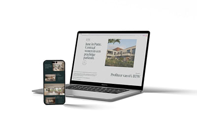 Website voor June te Putte - Website Creatie