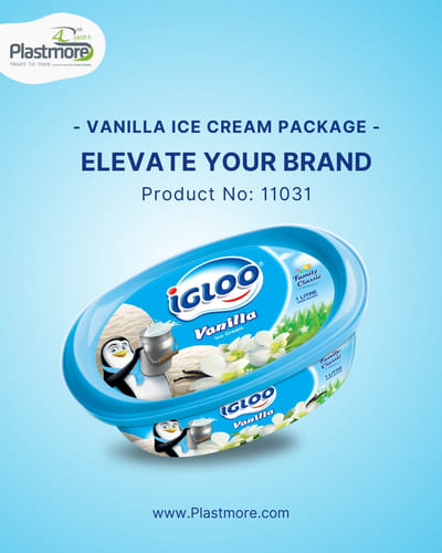 Creative Ice Cream Sustainable Plastic Packaging - Packaging