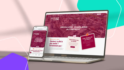 MyCharleroi : un site web comme outil de développement d’entreprise - Website Creatie
