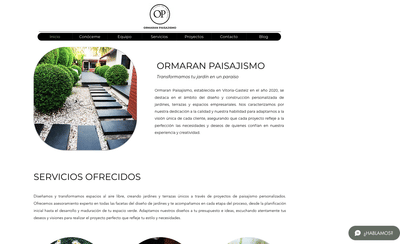 Website creation, administration & promotion for a Landscape Designer - SEO