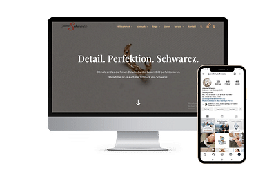 Juwelier Webdesign & Social Media - Webseitengestaltung