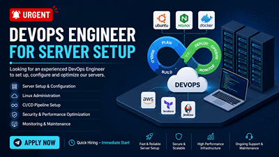 Urgent DevOps Engineer for Server Setup - Cloud Consulting