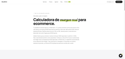 Herramientas gratuitas para ecommerce: calculadora de margen real - Webanalytik/Big Data