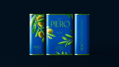 PIERO Olive Oil - Packaging