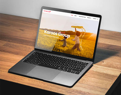 Karoos Group Website - Webseitengestaltung
