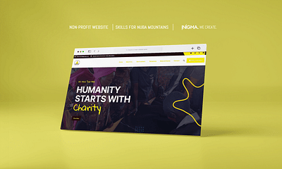 Skills For NUBA Mountains - Webseitengestaltung