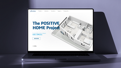 Dassault Systems - The Positive Home Project - Website Creation