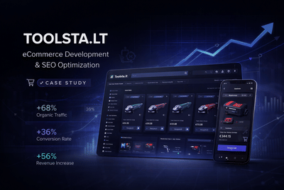 Toolsta.lt – eCommerce Development & SEO Optimization - E-commerce