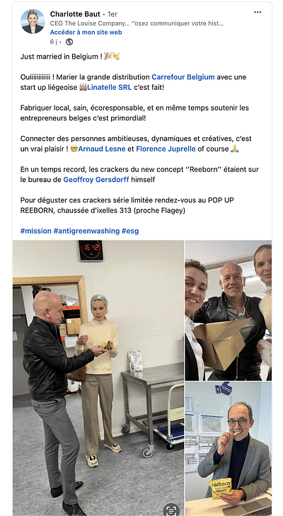 Carrefour X Linatelle - Community management
