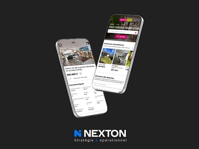 Création application mobile - Notariat Services - Application web