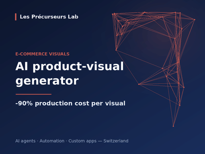 AI product-visual generator: -90% cost per visual - Intelligence Artificielle