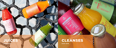Brand and Website Refresh for Refresh Juice - Website Creation