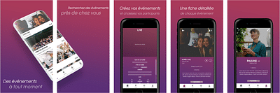 LIVE App - Application mobile