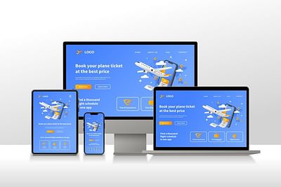 Plateforme de réservation de billets d’avion - Création de site internet