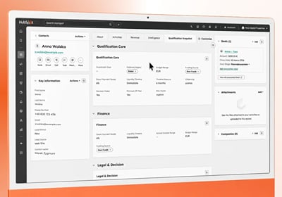 HubSpot CRM for a real estate agency - Datenberatung