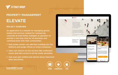 Elevate Property Management - Application mobile