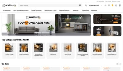 Arab Tools Case Study - E-commerce