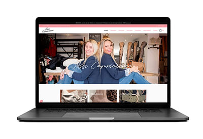 Site e-commerce - Miss Capricieuse - E-commerce