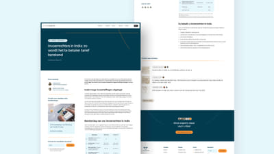 IndiaConnected ziet bezoekersaantallen met 155% stijgen - Website Creation