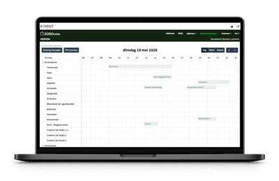 Realtime zaalplanning en centraal reserveringsbeheer voor De Eendracht - Software Ontwikkeling