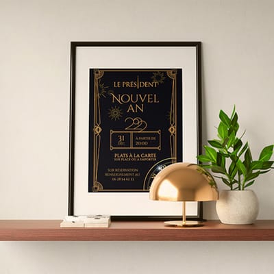 Affiches pour la brasserie Le Président - Design & graphisme