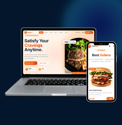 YumSpot – Restaurant Online Ordering System - Website Creation