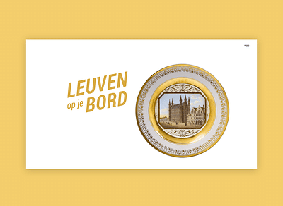 Leuven op je bord - Ontwerp