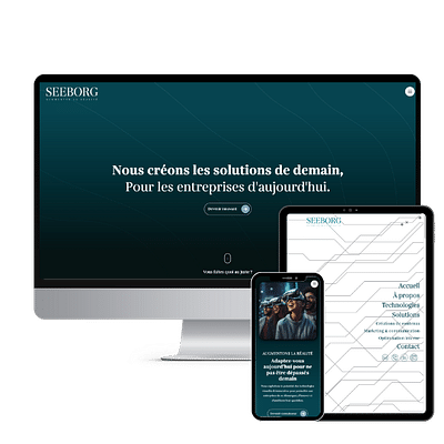 Site internet vitrine pour une agence VR - Creazione di siti web