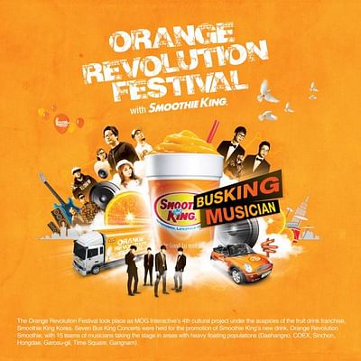 ORANGE REVOLUTION FESTIVAL - Werbung