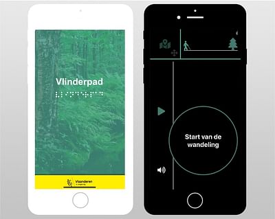 Vlinderpad (app voor blinden en slechtzienden) - Mobile App