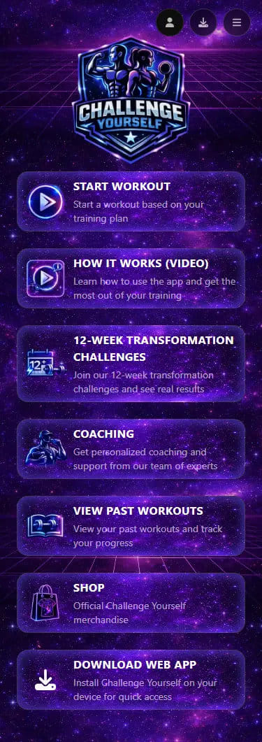 Fitness PWA with 12-Week Programmes & Coaching - Création de site internet