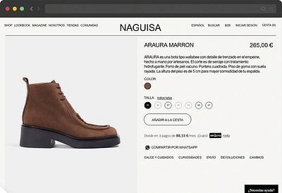NAGUISA - E-commerce