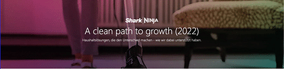 SharkNinja: A clean path to growth (2022) - Growth Marketing