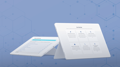 B2B web portal for rehabilitation equipment - E-commerce