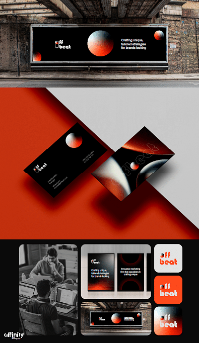 Off Beat visual Identity - Identité Graphique