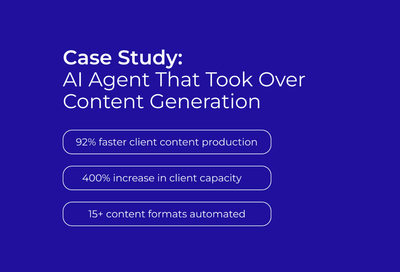 AI Agent That Took Over Content Generation - Artificial Intelligence
