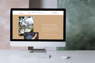 Une histoire de passionnés de vin ! - Website Creation