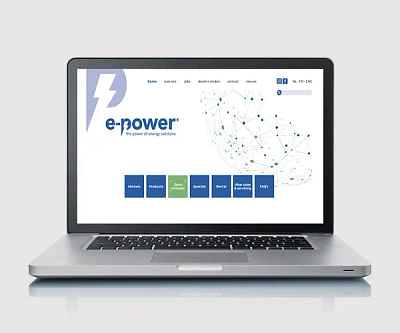 THE POWER OF ENERGY SOLUTIONS - Website Creatie