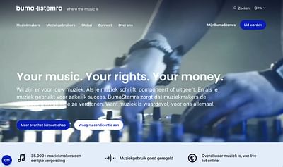 Nieuwe website voor BumaStemra - Creación de Sitios Web