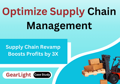 30%Profit Increase Optimize SupplyChain - E-commerce