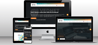 VEDNET best IT company in Tanzania - Création de site internet