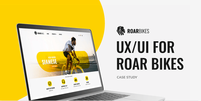 ROAR BIKES - Webseitengestaltung