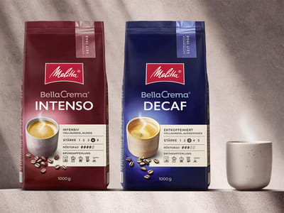 Melitta BellaCrema – Packaging Design Relaunch - Verpackungsdesign