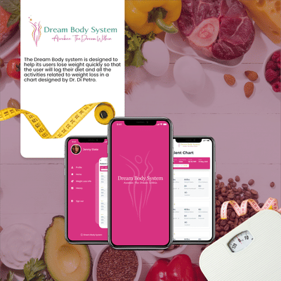 Dream Body System (Health and Fitness App) - Web Application